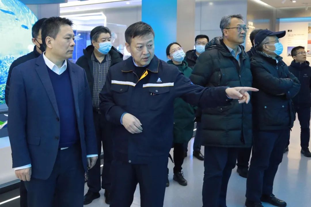 中国航空工业科技委副主任刘林一行到东轻交流访问