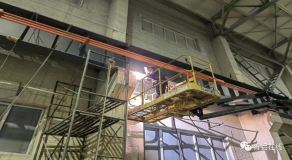 中鋁青海分公司工服公司順利完成電解三系列天車軌道樑更換任務