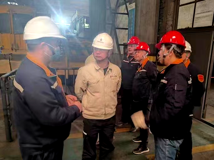 包铝对标学习小组走进西部水电和兰州铝业