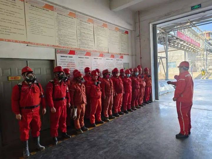 赤峯銀鉛公司開展受限空間應急演練活動
