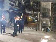 中鋁礦業公司領導潘首道到生產管控中心對A級危險源7#鍋爐進行履職檢查