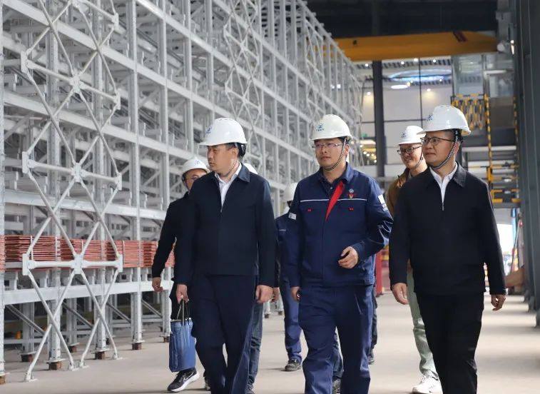工信部调研组到云锡铜业分公司调研