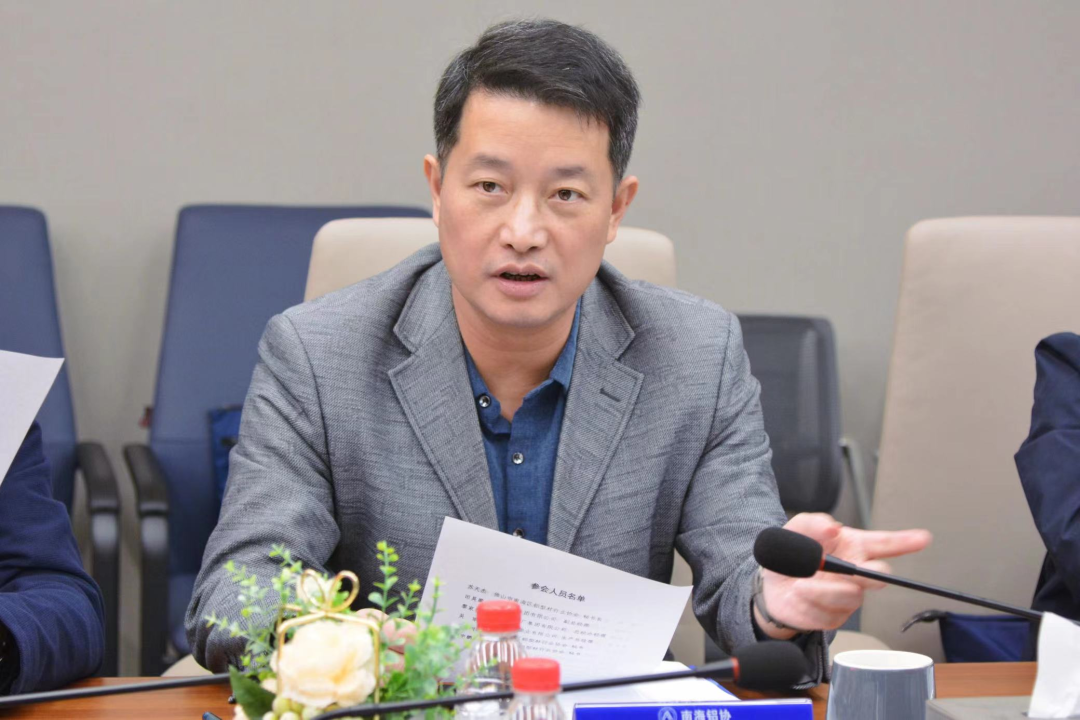 梅州市驻广州招商队—行莅临南海铝协交流会谈
