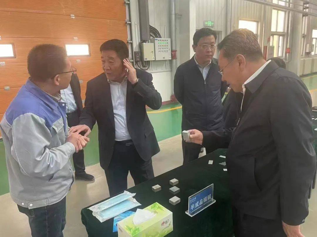 金川集团王永前到包头市考察调研