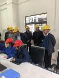 汉中锌业公司副总经理赵律一行到陕西锌业公司参观交流