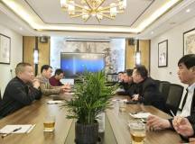 王吉位陪同中鋁集團總經理助理武建強到河南長葛循環經濟產業園調研