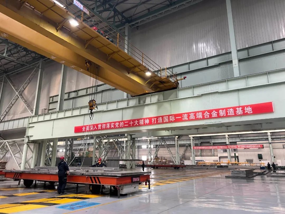 中鋁東輕中厚板廠高端合金產品首季實現穩步增長