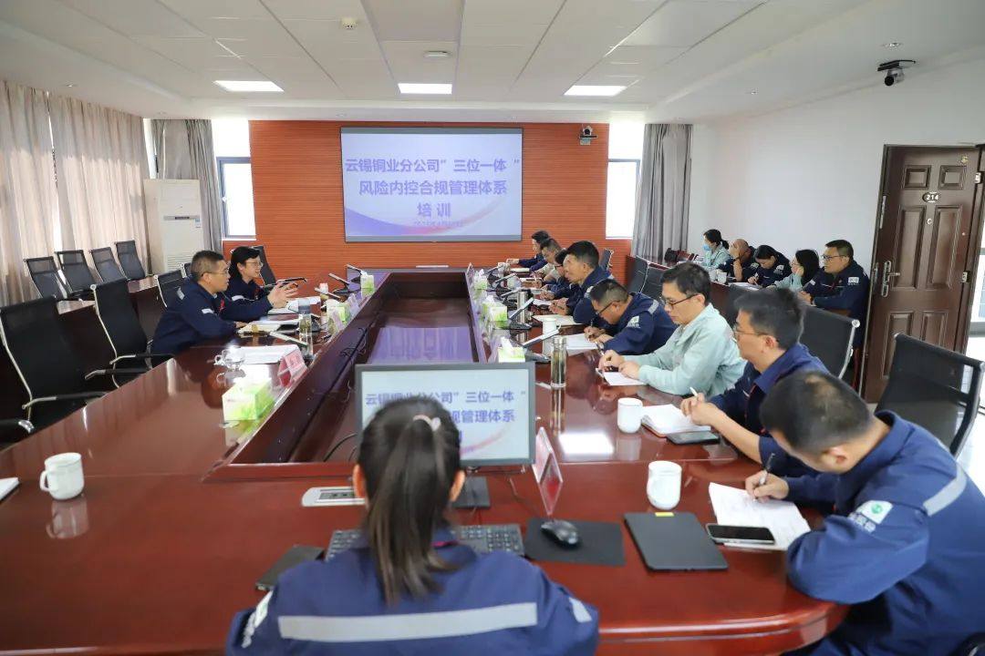 云锡铜业分公司召开2023年度内控工作会