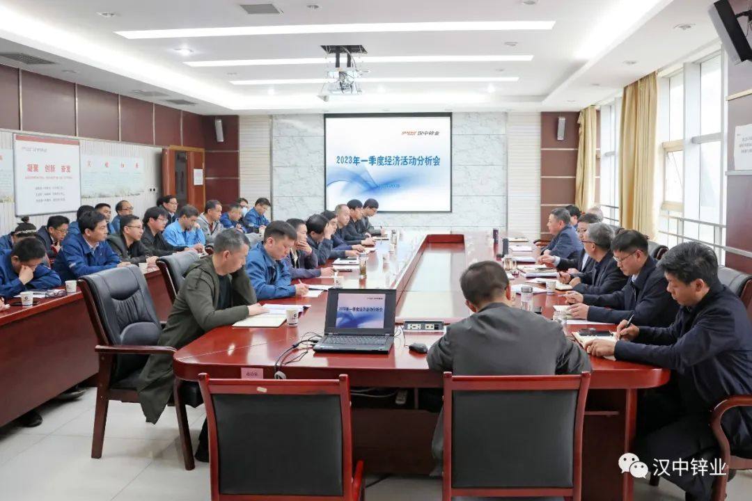 漢中鋅業公司召開一季度經濟活動分析會