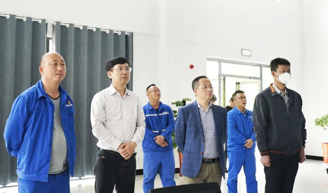 中国有色集团总会计师安宜到中色大冶公司调研指导工作