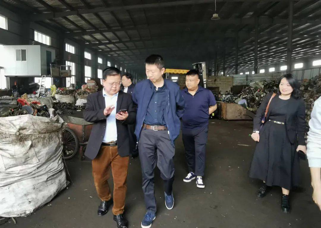再生金属分会赴江西丰城循环经济园区调研座谈