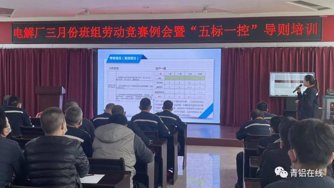 中铝青海分公司电解厂重实效  蓄力前行“开门红”
