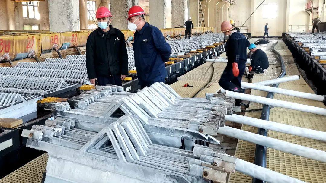 宏躍集團電解鋅廠電解作業區完成系統清理作業