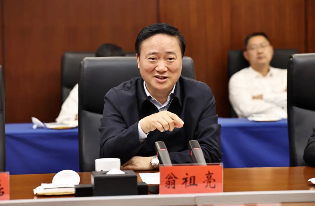 中国五矿与湖南省人民政府举行工作会谈 翁祖亮毛伟明出席