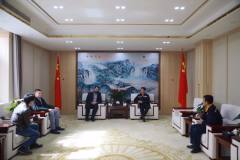 奧託容克冶金設備（上海）有限公司副總經理 埃德加·弗金到中鋁東輕訪問