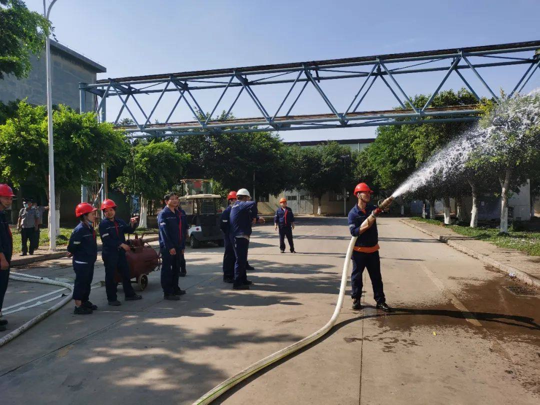云锡铜业分公司开展铜冶炼污酸废水深度处理项目消防和安全应急培训