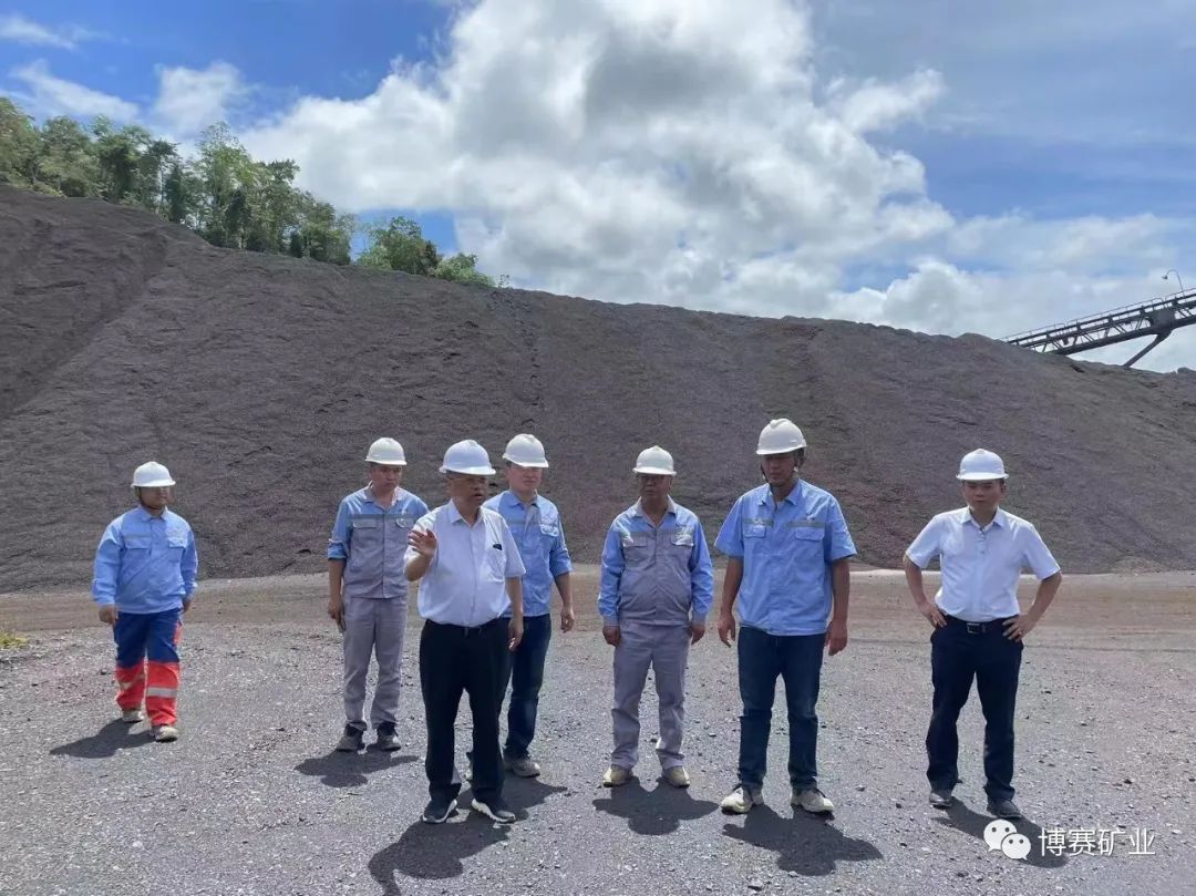 博赛矿业袁志伦董事长率队赴圭亚那拜访总统、总理和大使并视察在圭企业