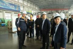 中信戴卡運營總監楊小禹 內蒙古電力副總經理黃庭祥到訪包頭鋁業