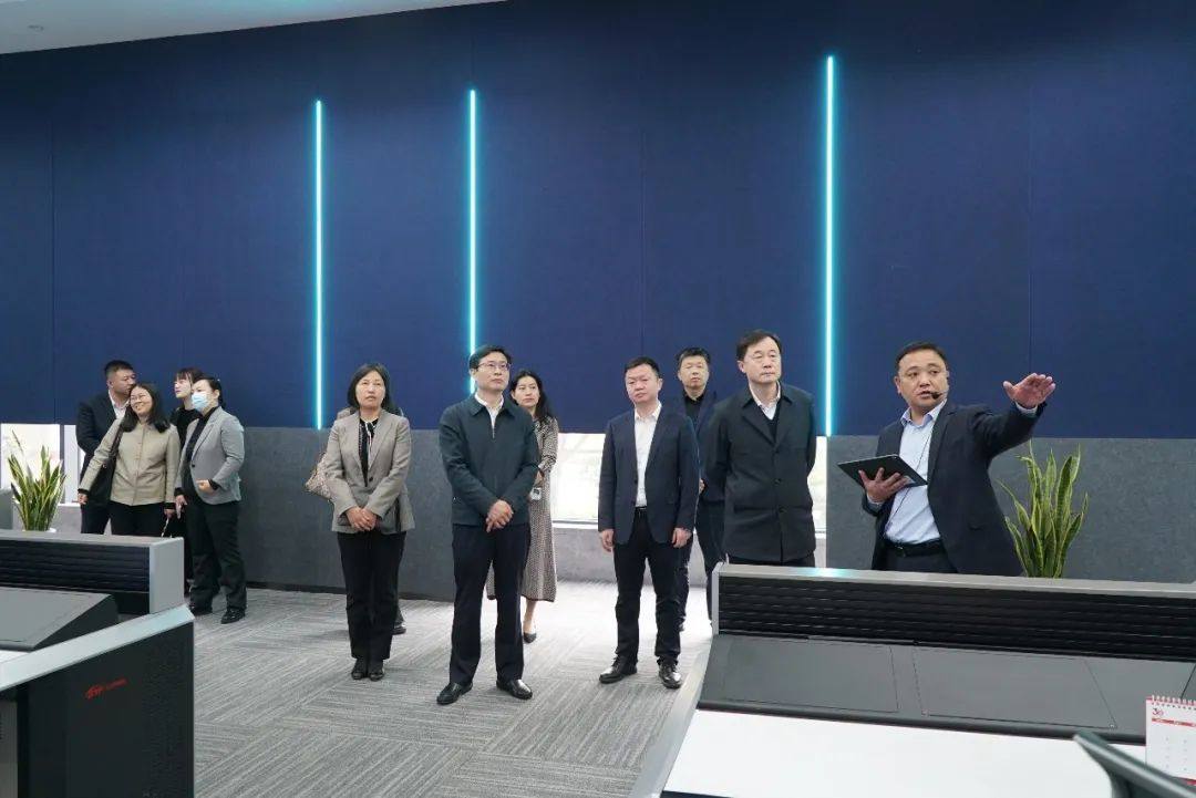 工业和信息化部网络安全管理局领导一行莅临中亿丰罗普斯金调研
