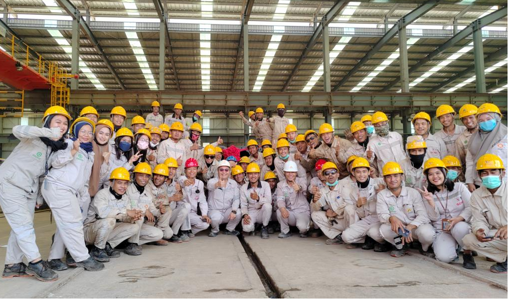 印尼青山园区青水管桩厂项目试生产圆满举行