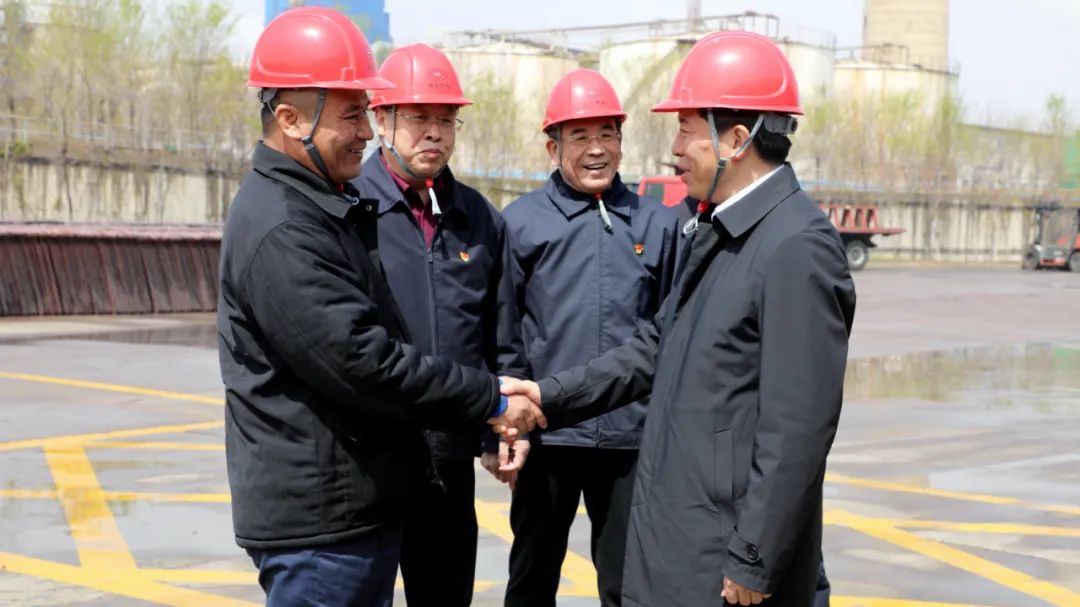 市委书记、市人大常委会主任杨军生来葫芦岛有色检查指导安全生产工作