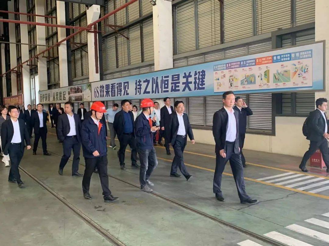 扬州市高邮市市长田醒民等一行参观瑞斯乐