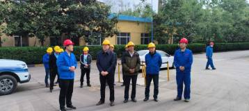 市、區兩級應急管理部門到陝西鋅業公司開展節前安全生產督導檢查