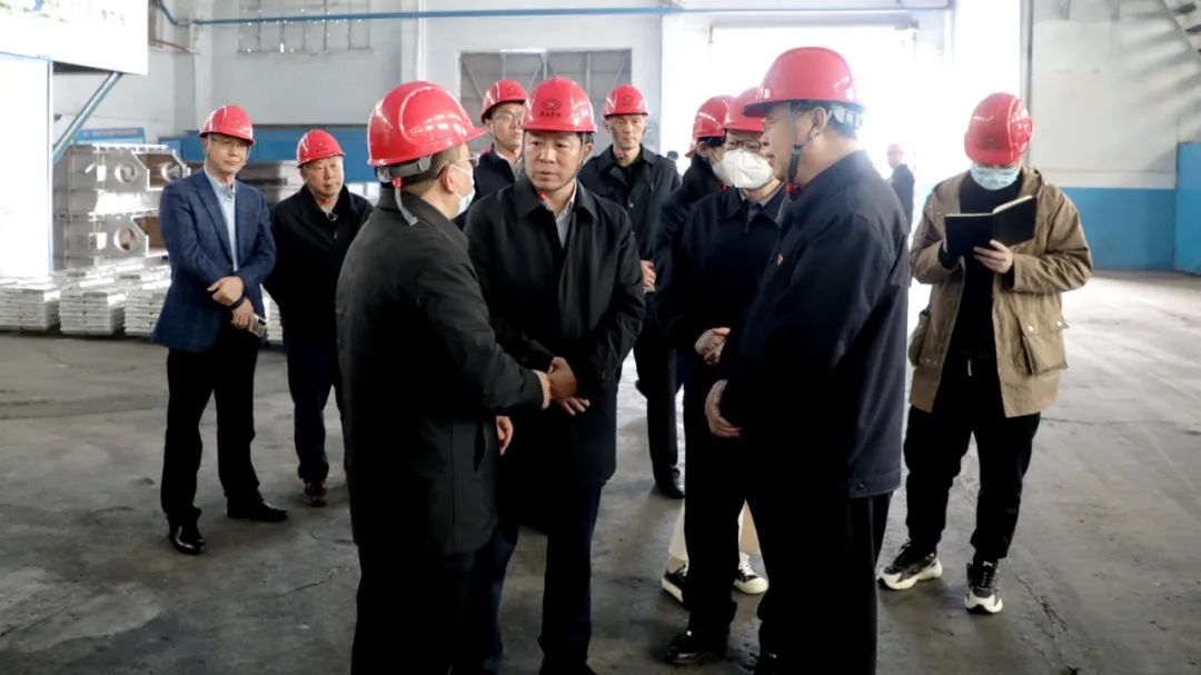 市委书记、市人大常委会主任杨军生来葫芦岛有色检查指导安全生产工作