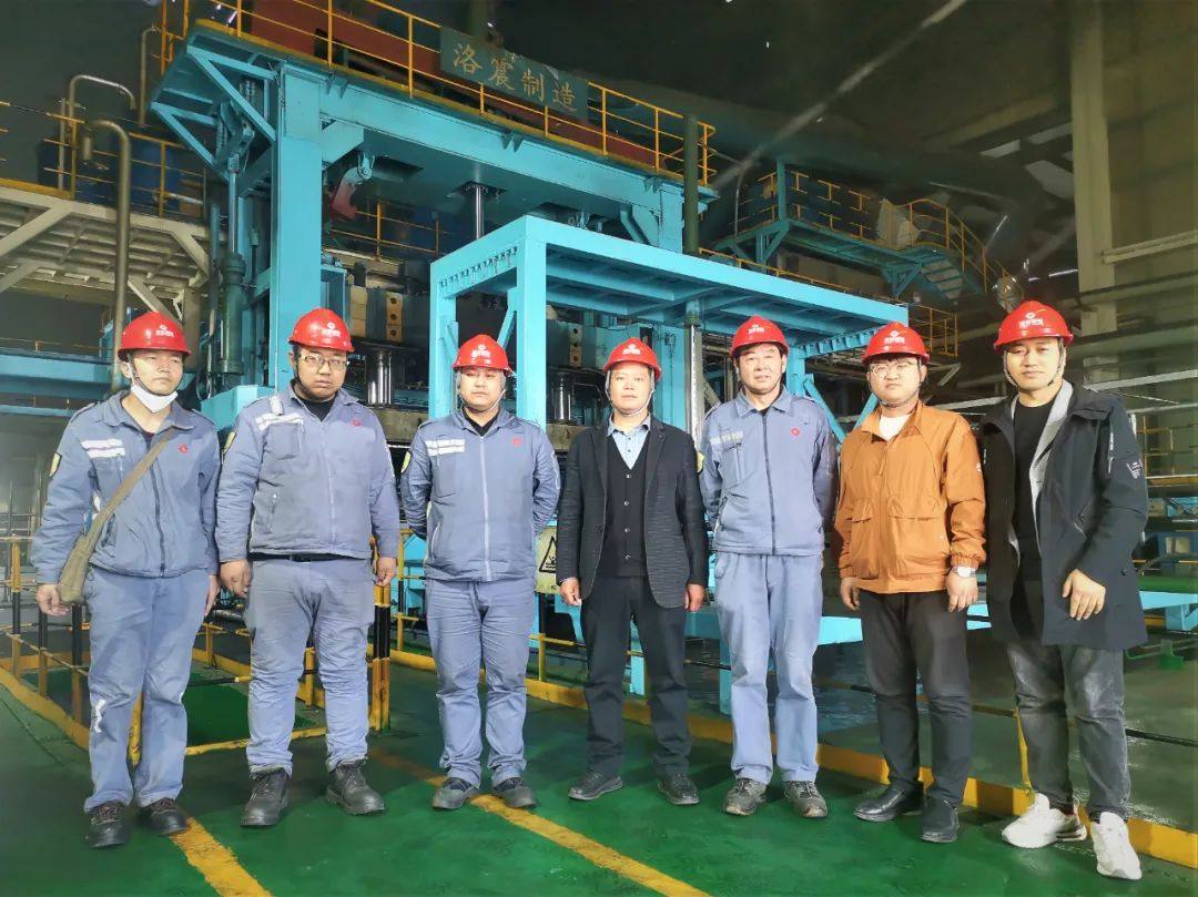 铝用炭素分会副秘书长曾祥科、李志刚等调研新疆铝用炭素企业生产经营情况
