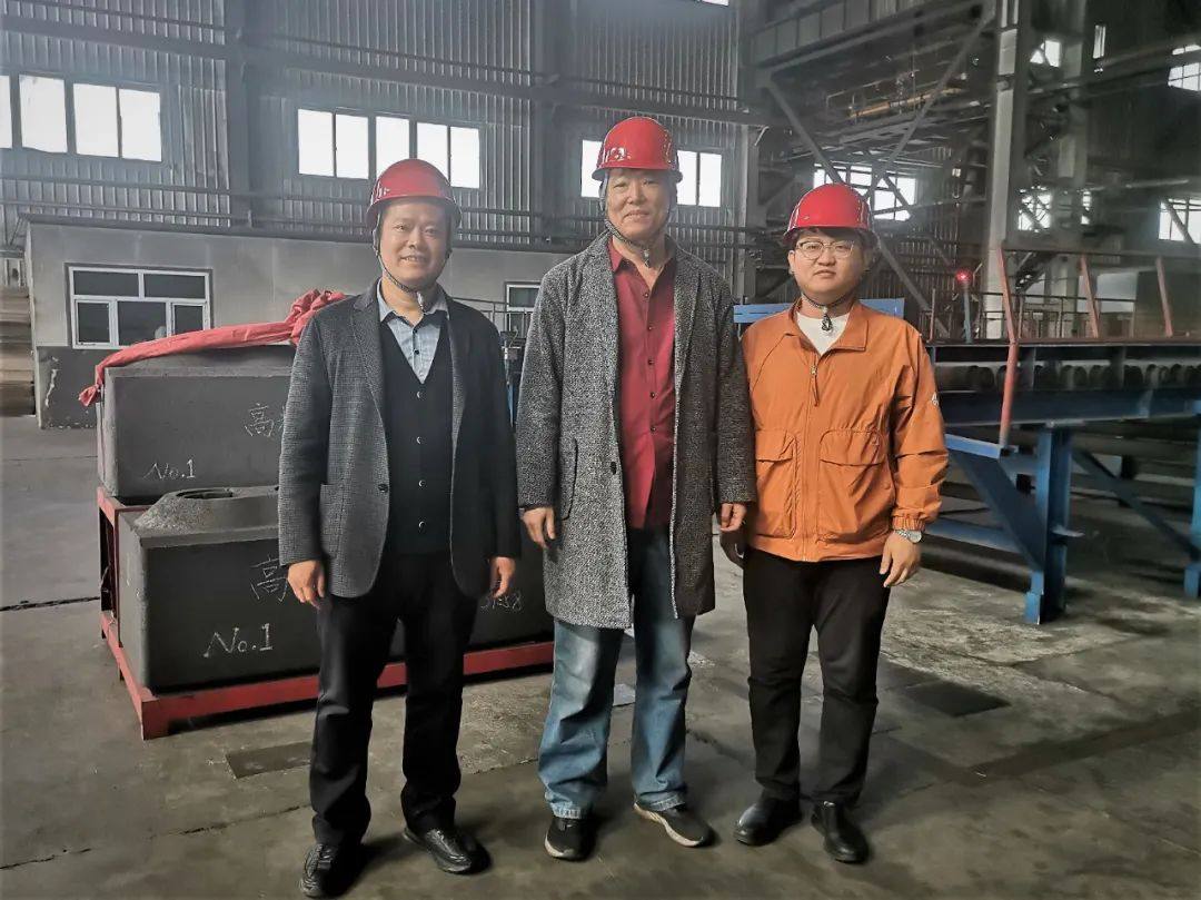 铝用炭素分会副秘书长曾祥科、李志刚等调研新疆铝用炭素企业生产经营情况
