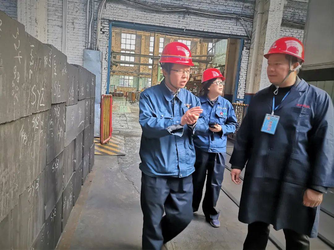 铝用炭素分会副秘书长曾祥科一行调研“兰西城市群”区域铝用炭素企业生产经营情况
