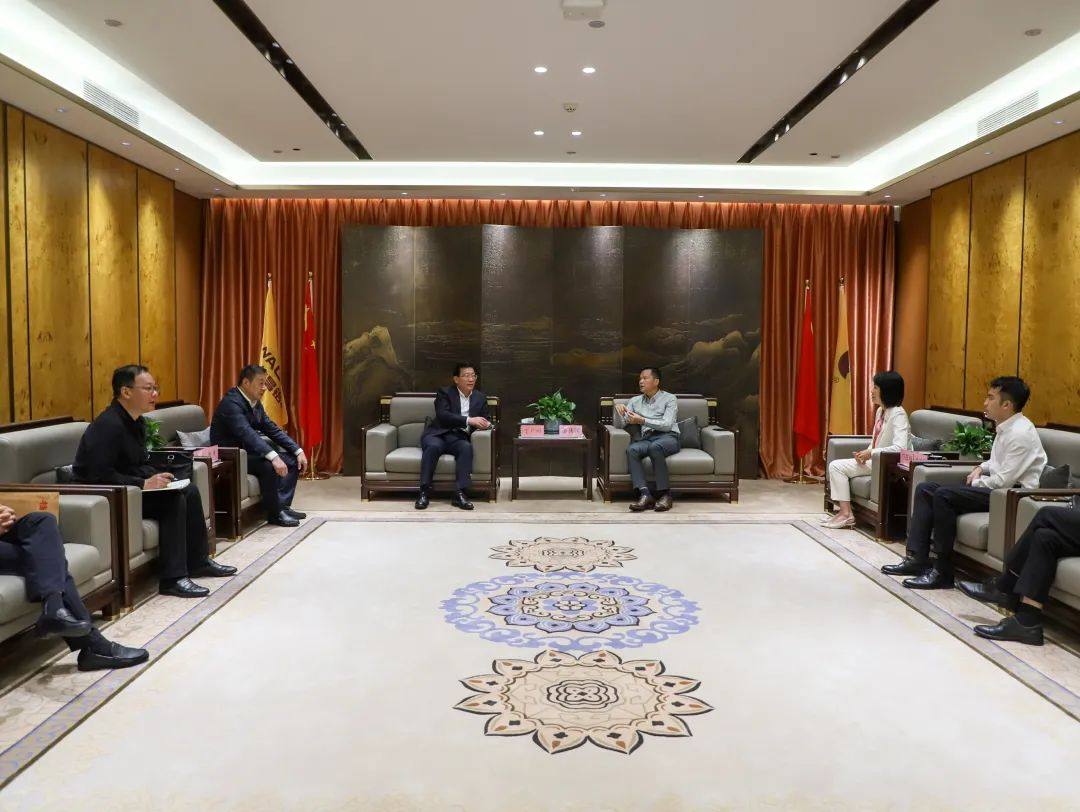 江苏徐州沛县领导一行莅临华昌集团调研考察