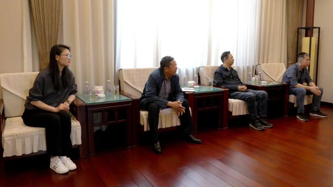 宏躍集團於洪董事長會見萬洋集團常務副總經理成國軍一行