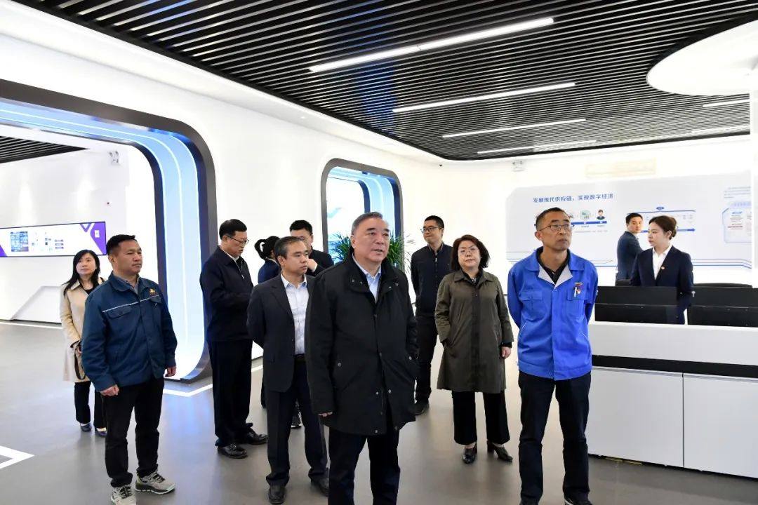 中国企业改革与发展研究会会长、中国上市公司协会会长宋志平到白银集团调研