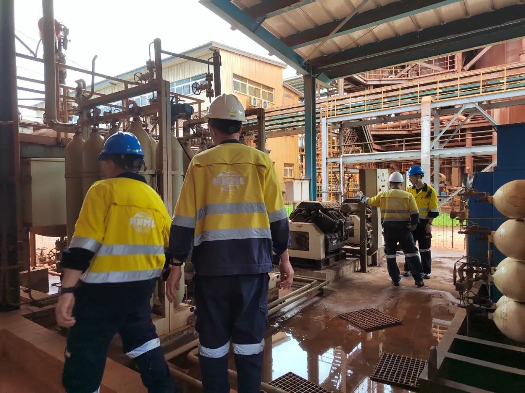 中国恩菲对巴布亚新几内亚瑞木红土镍矿项目开展现场回访调研