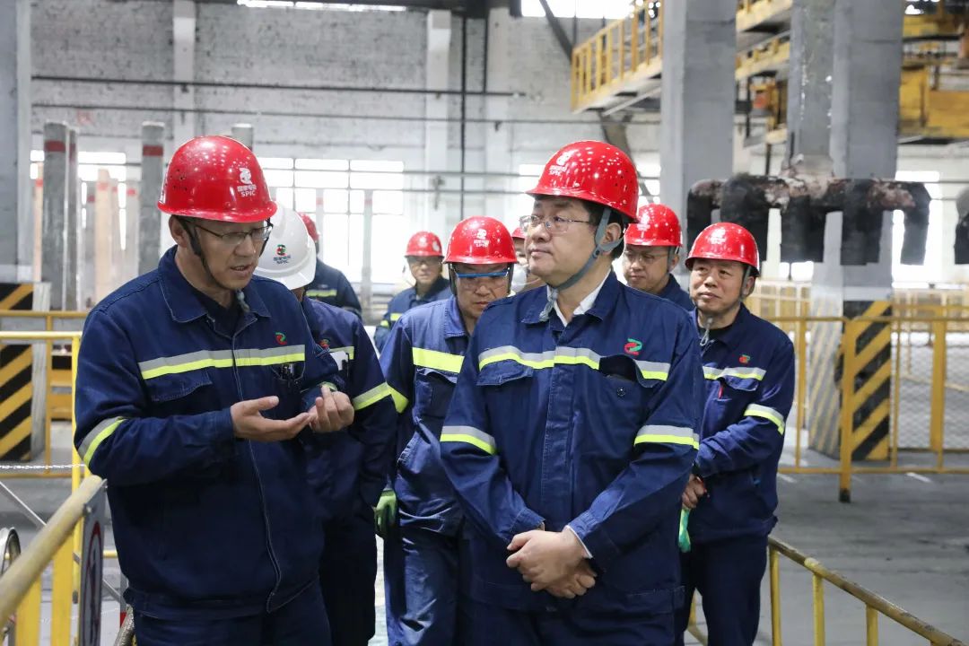 國家電投鋁電公司馮建清到寧東分公司開展安全督導並調研