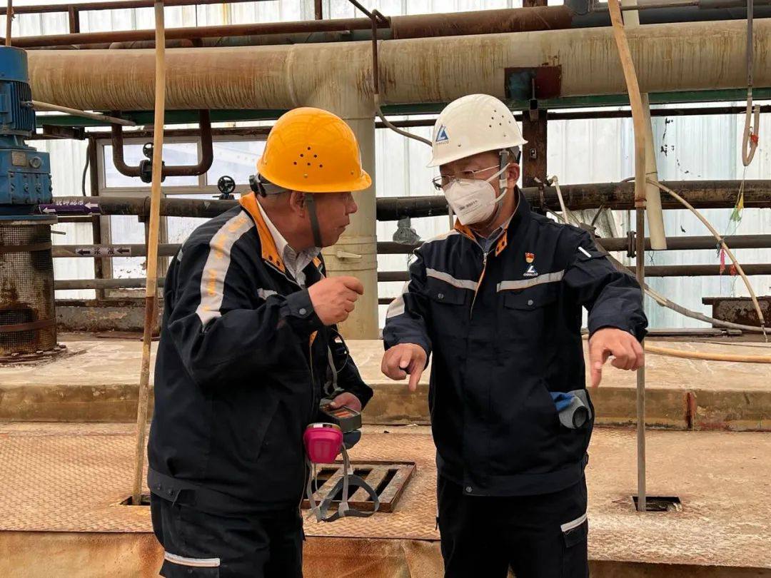赤峰云铜有色金属有限公司领导到基层一线检查指导工作