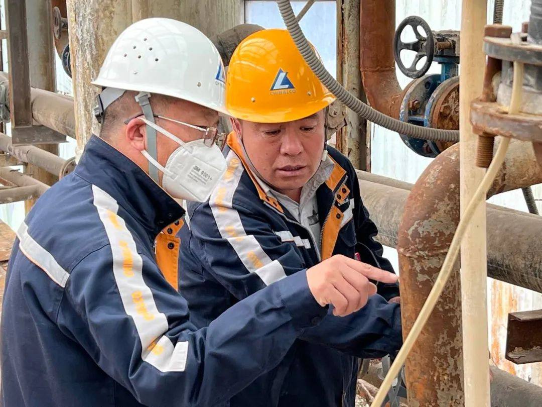赤峰云铜有色金属有限公司领导到基层一线检查指导工作