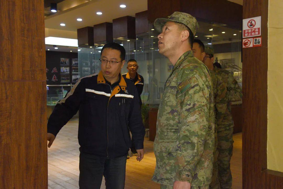 定西市军分区陇西县武装部到西北铝调研