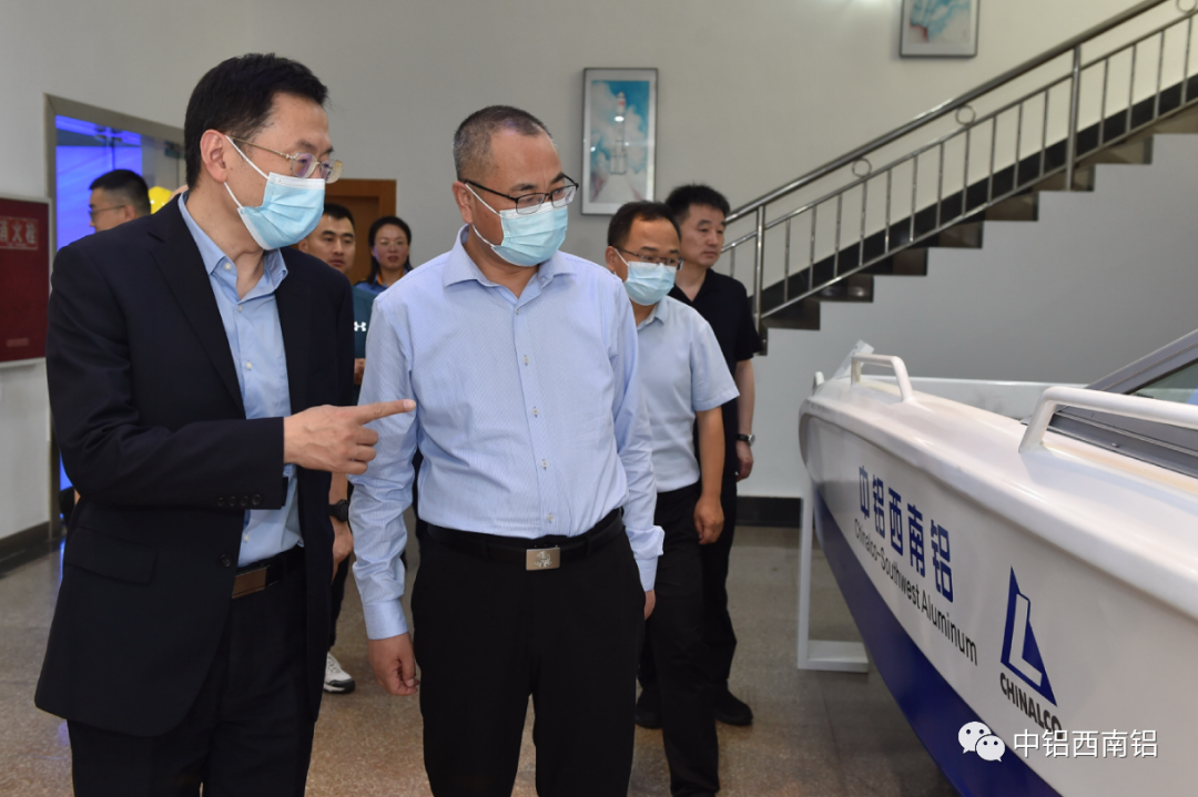 中铝西南铝 杨璐会见铜川市副市长刘正旺
