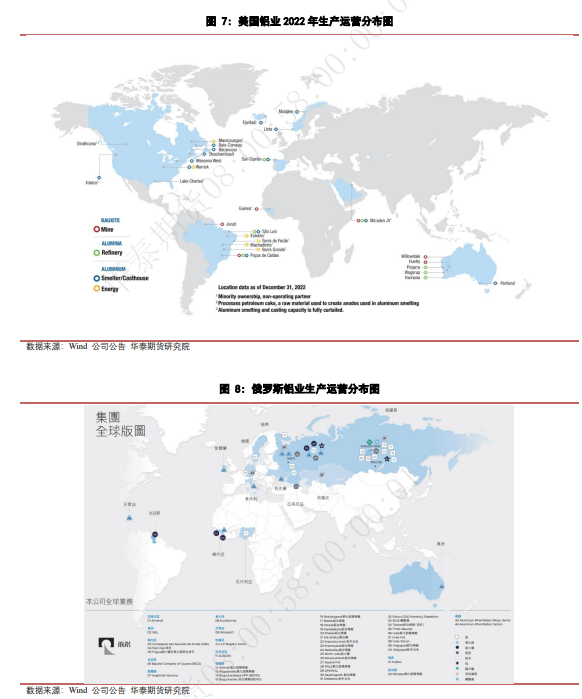华泰期货：全球氧化铝分布情况