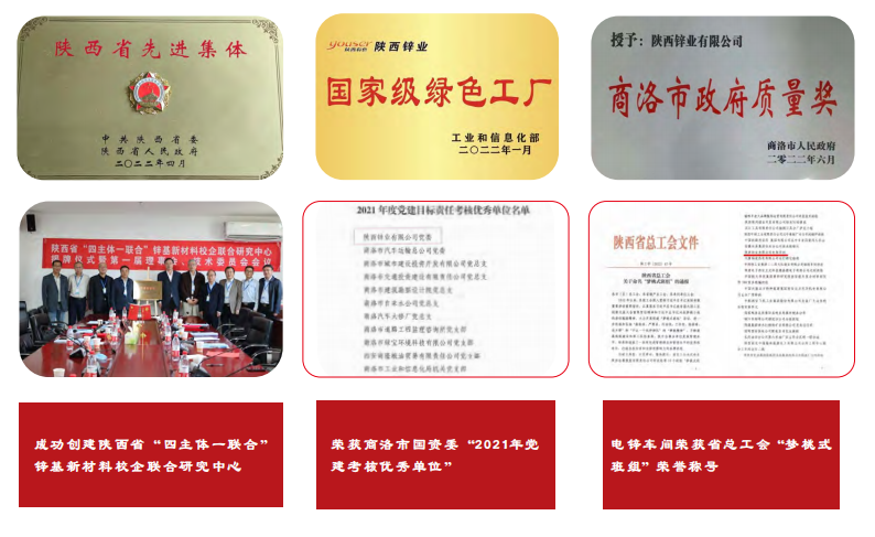 陝西鋅業公司創建“省級文明單位”工作綜述