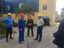 陜西鋅業(yè)何學斌督導檢查公司文明創(chuàng)建工作