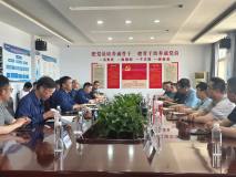 河南省有色金屬行業協會到恆康鋁業進行安全生產觀摩交流活動