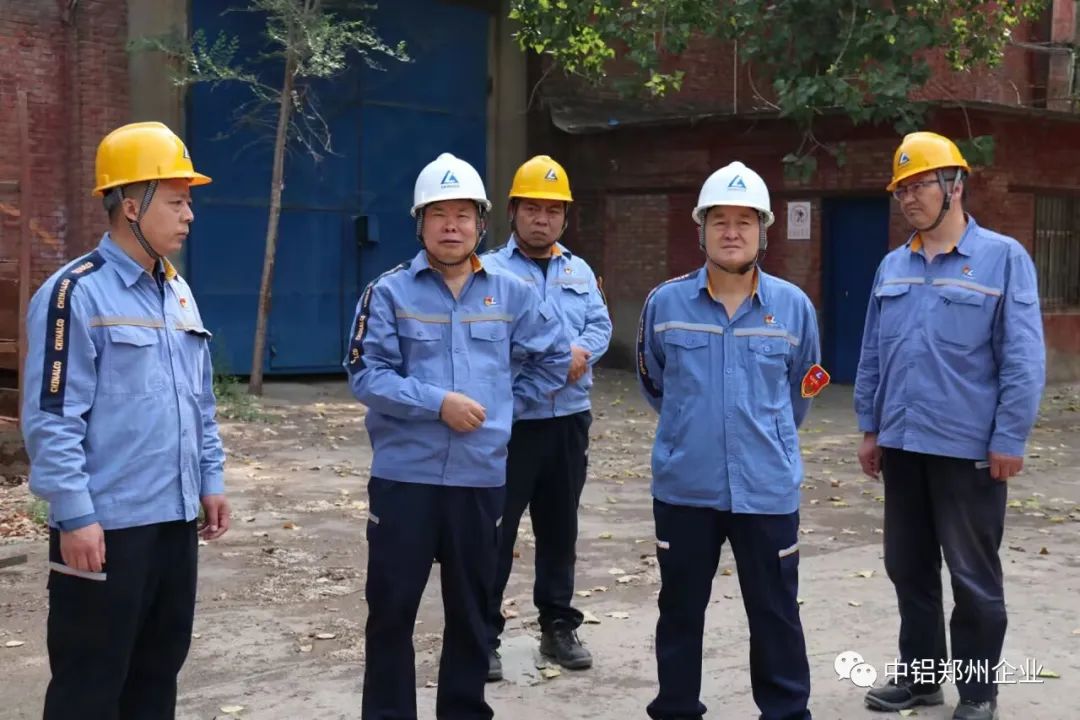 中鋁鄭州公司領導張際強到河南中鋁裝備有限公司調研