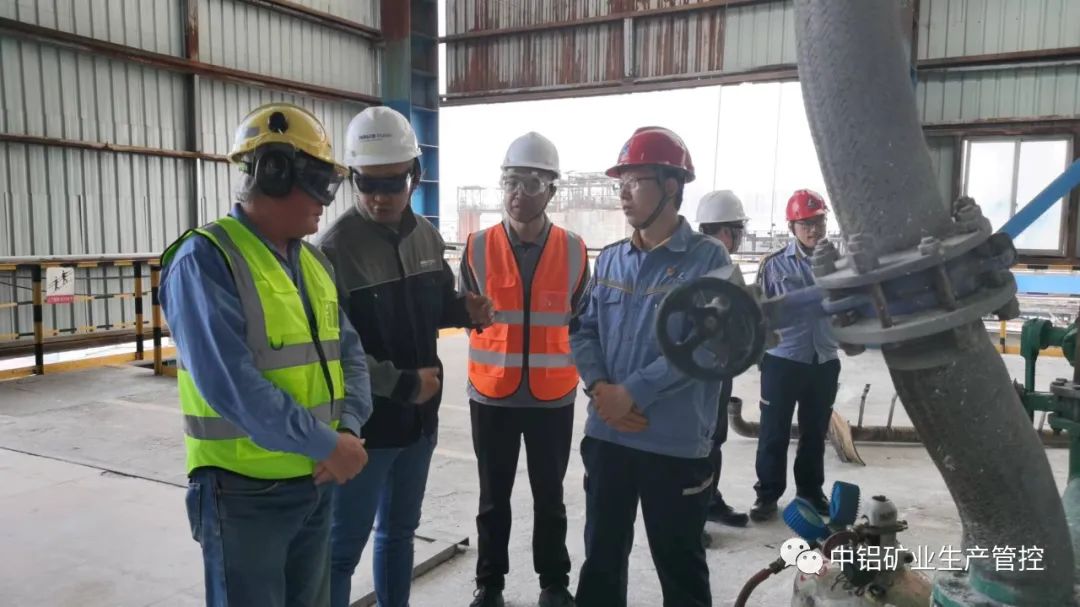 中鋁礦業生產管控中心與納爾克公司專家組針對平盤、種分指標優化聯手攻關