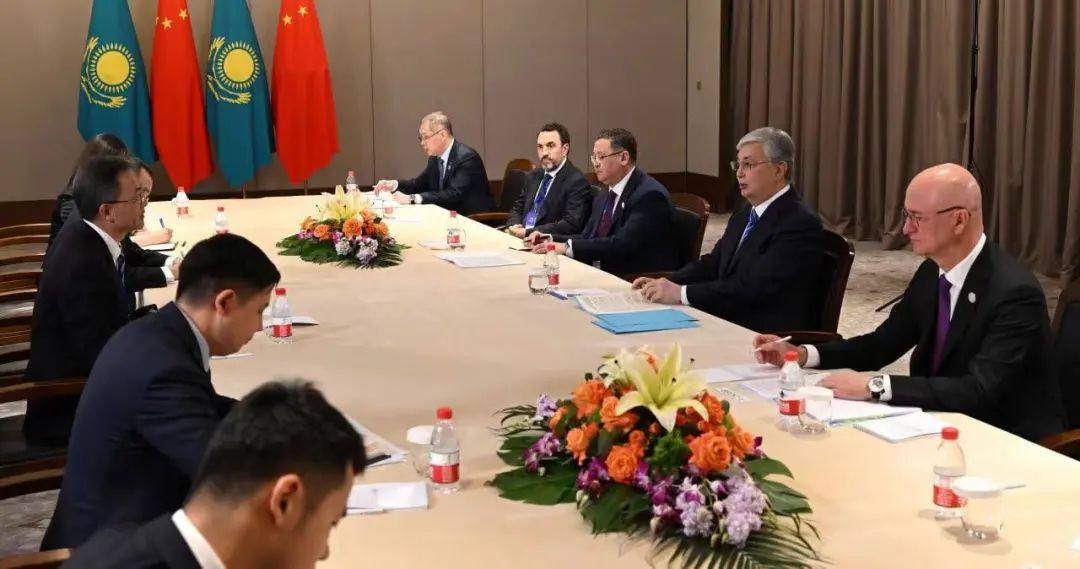 中國有色集團總經理張晉軍拜會哈薩克斯坦總統託卡耶夫  雙方對推進中哈戰略合作項目充滿信心
