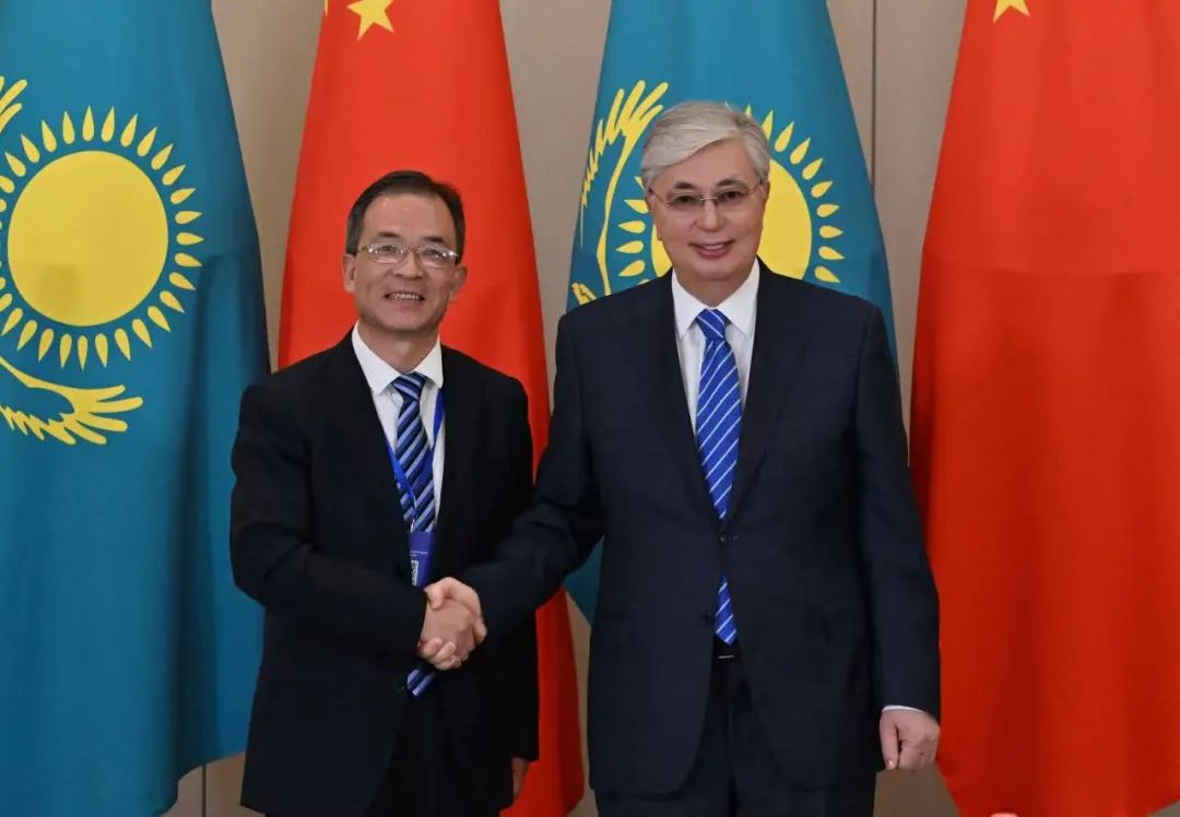 中國有色集團總經理張晉軍拜會哈薩克斯坦總統託卡耶夫  雙方對推進中哈戰略合作項目充滿信心