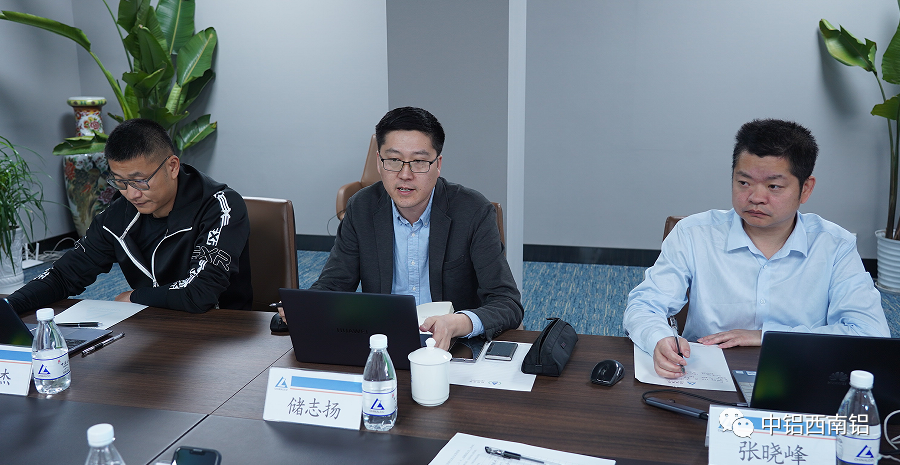 中铝西南铝杨璐会见日本三井苏州公司销售部长储志扬