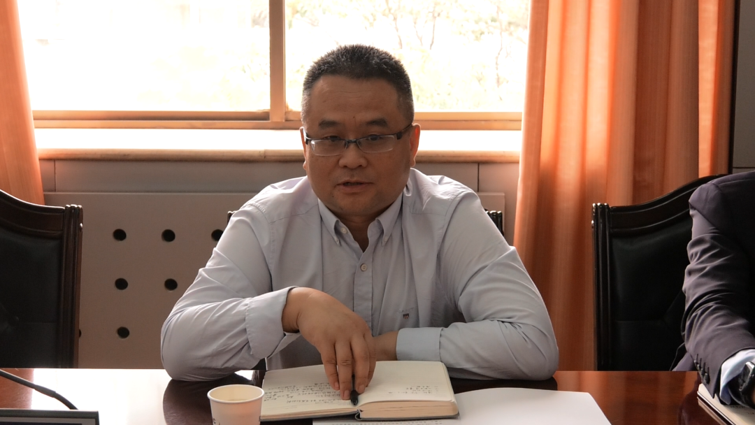 新疆金风科技股份公司副总裁李飞到白银集团考察
